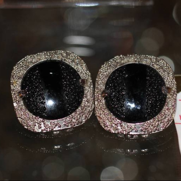 Judy Lee Jewelry - JUDY LEE Silver Clip On Earrings